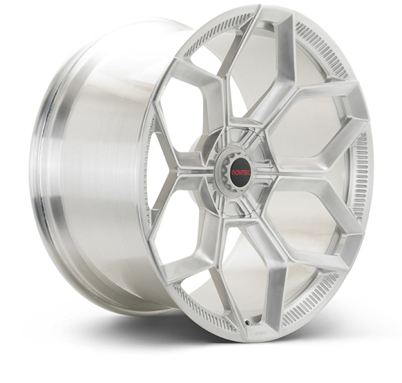 Vossen x Novitec NL5-5L 23x10.5 ET:21 Brushed - Gloss Clear Lamborghini Urus Front Wheel