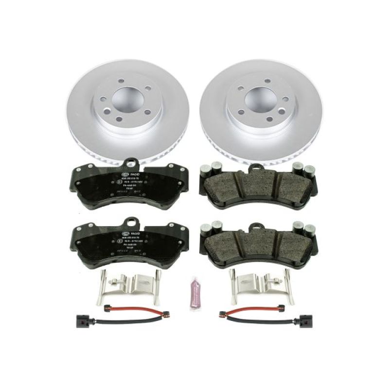 Power Stop 04-06 Porsche Cayenne Front Euro-Stop Brake Kit PowerStop