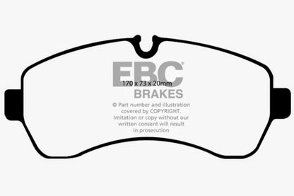 EBC Ultimax2 Front Brake Pads - UD1268 EBC