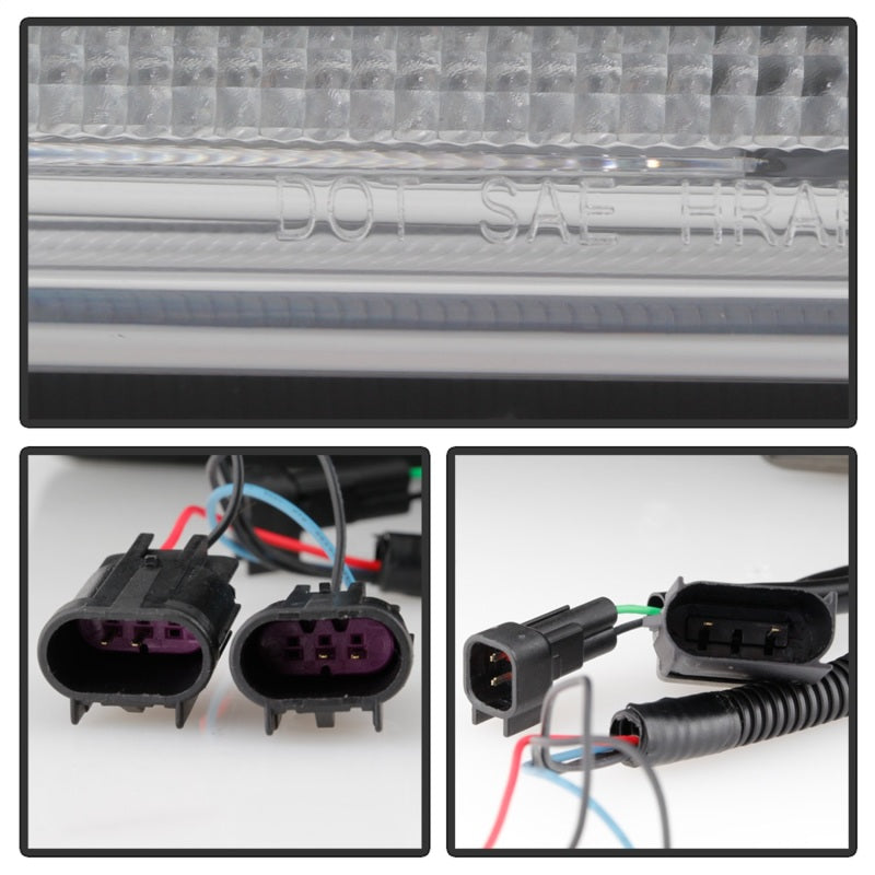 Spyder Ford F-250/F-350/F450 17-18 Full LED Headlights Black PRO-YD-FS17HALAP-SEQ-C SPYDER