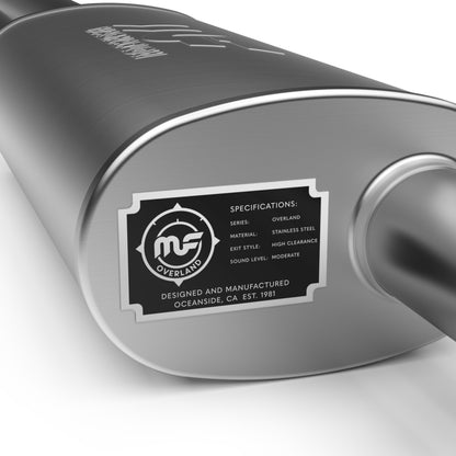 MagnaFlow 19-23 Chevy Silverado 1500 19-23 GMC Sierra 1500 Overland Cat-Back Exhaust Magnaflow