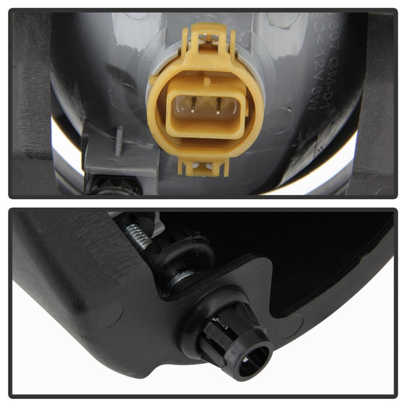Spyder Ford Eacape 2007-2012 OEM Fog Lights w/Universal Switch- P19W(Included) - Clear SPYDER