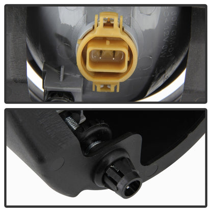 Spyder Ford Eacape 2007-2012 OEM Fog Lights w/Universal Switch- P19W(Included) - Clear SPYDER