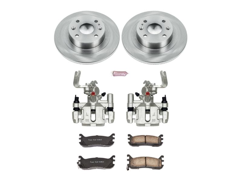 Power Stop 97-03 Ford Escort Rear Autospecialty Brake Kit w/Calipers PowerStop