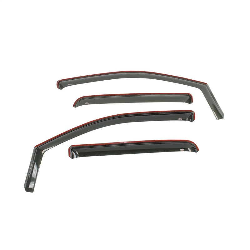 Westin 2002-2006 Toyota Camry Wade In-Channel Wind Deflector 4pc - Smoke