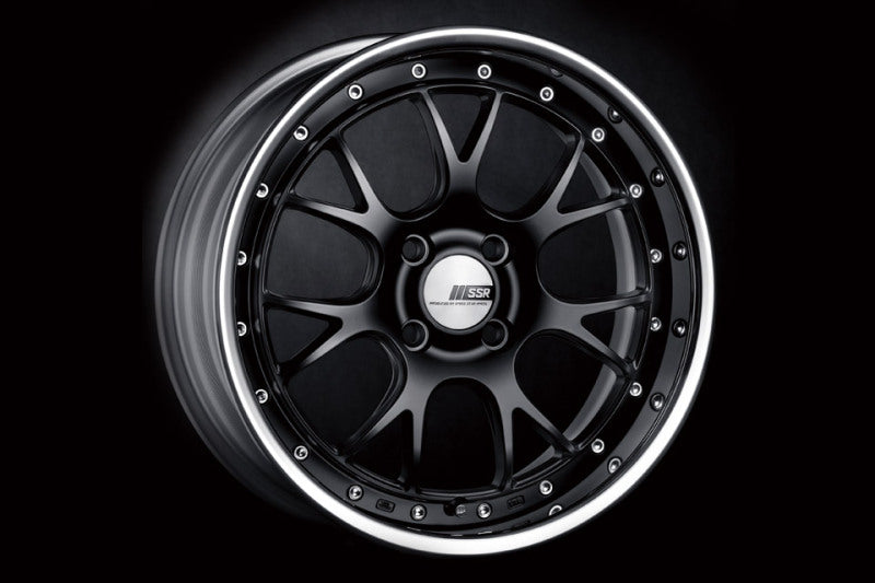 SSR Professor MS3R 17x10.5 4x100 ET+30 SL Flat Black *SPECIAL ORDER-NO RETURN/CANCELLATION*