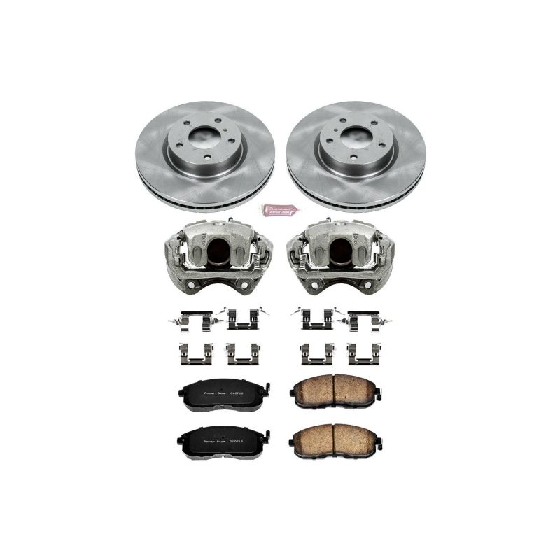 Power Stop 03-05 Infiniti G35 Front Autospecialty Brake Kit w/Calipers PowerStop
