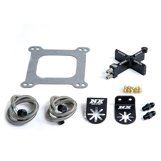 Nitrous Express Covert Crossbar Pro Power Plate Conversion (4150 Flange) 100-500 HP - NX609C