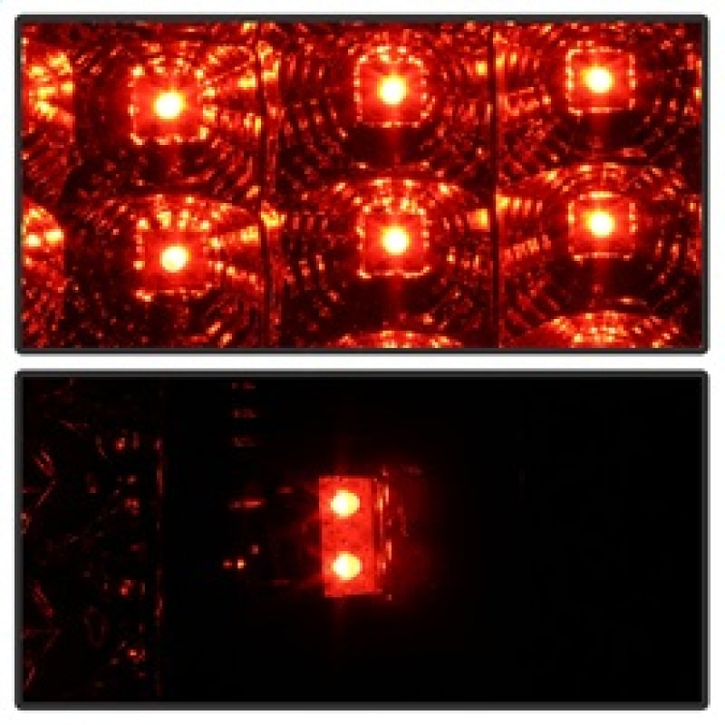 Spyder Jeep Grand Cherokee 07-10 LED Tail Lights Smoke ALT-YD-JGC07-LED-SM SPYDER