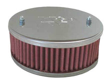 Load image into Gallery viewer, K&amp;N Universal Custom Air Filter - Oval 1.375in Flange / 4.875in ID / 2.25in Overall Height