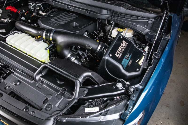Corsa CLOSED BOX AIR INTAKE | 2021-2023 FORD F-150 ECOBOOST 3.5T, RAPTOR 3.5T CORSA Performance