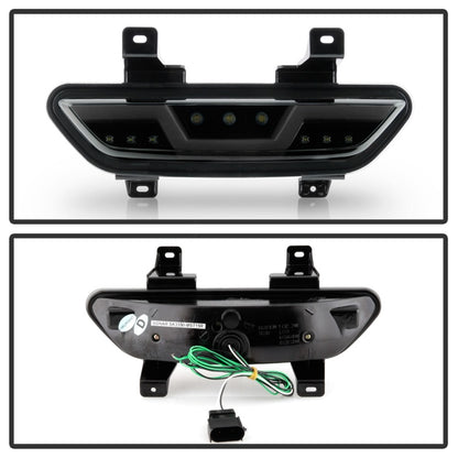 Spyder 15-16 Ford Mustang LED Reverse Lights - Black Smoke (ALT-YD-FM15RED-REV-BSM) SPYDER