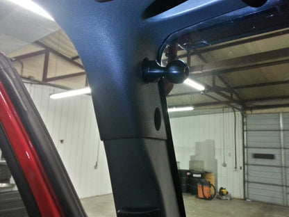 sPOD CMM Offroad 07-18 Jeep Wrangler JK A-Pillar Ball Mount