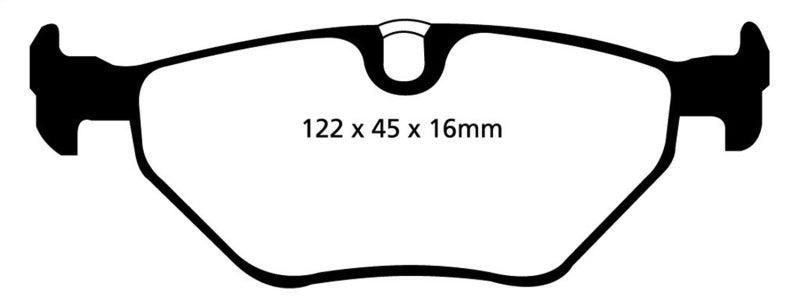 EBC RedStuff Rear Brake Pads - DP31091C EBC