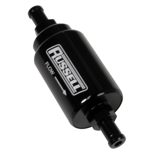 Russell 5/16 in Male-to-Male Barbed Fuel Check Valve Black - 650623