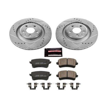 Power Stop 10-11 Audi S4 Rear Z23 Evolution Sport Brake Kit PowerStop
