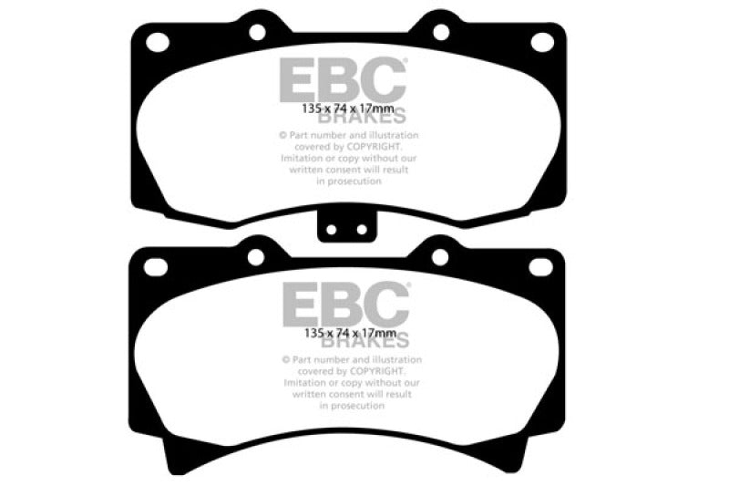 EBC YellowStuff Front Brake Pads - DP41759R