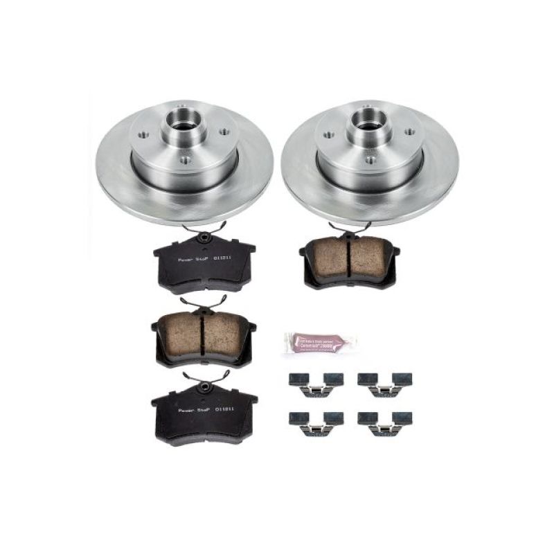 Power Stop 90-92 Volkswagen Corrado Rear Autospecialty Brake Kit PowerStop