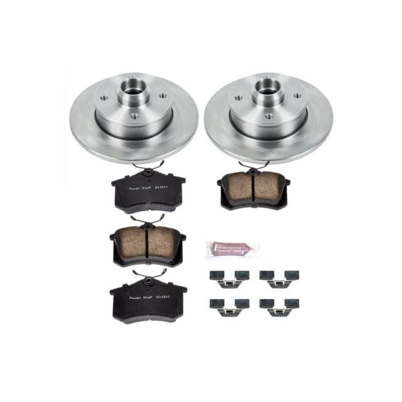 Power Stop 90-92 Volkswagen Corrado Rear Autospecialty Brake Kit