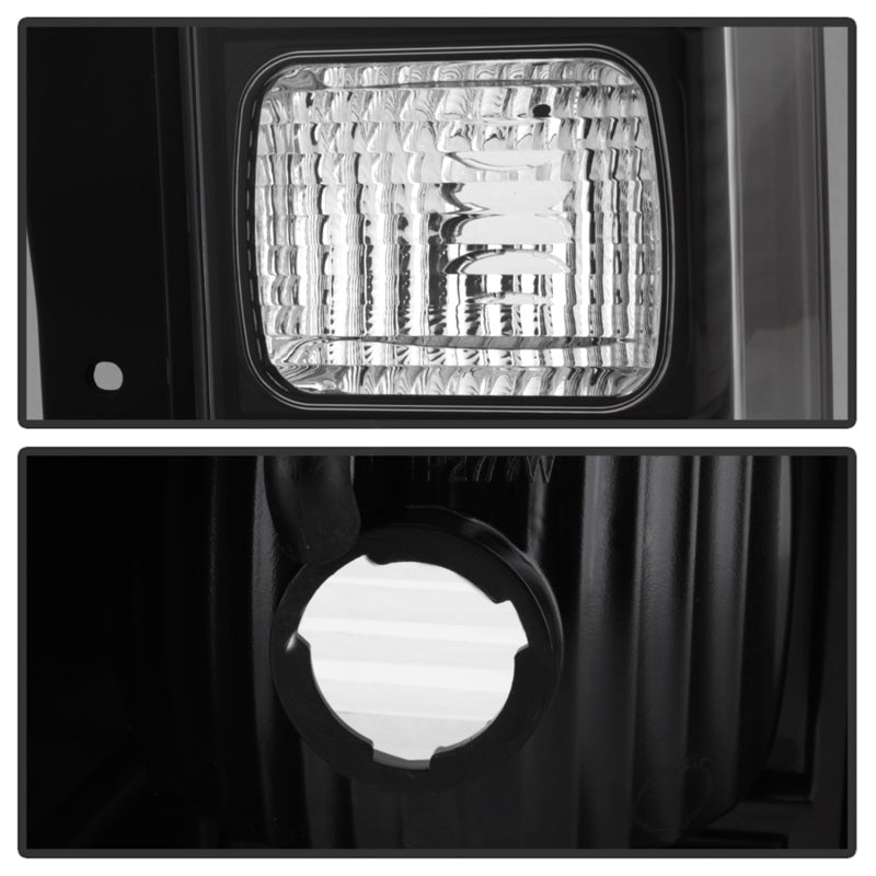 Xtune Hummer H3 06-09 ( Non H3T ) LED Tail Lights Black ALT-ON-HH306-LED-BK SPYDER