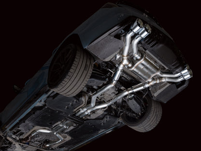 AWE 22-26 Cadillac CT5-V Blackwing SwitchPath Exhaust - Chrome Silver Tips