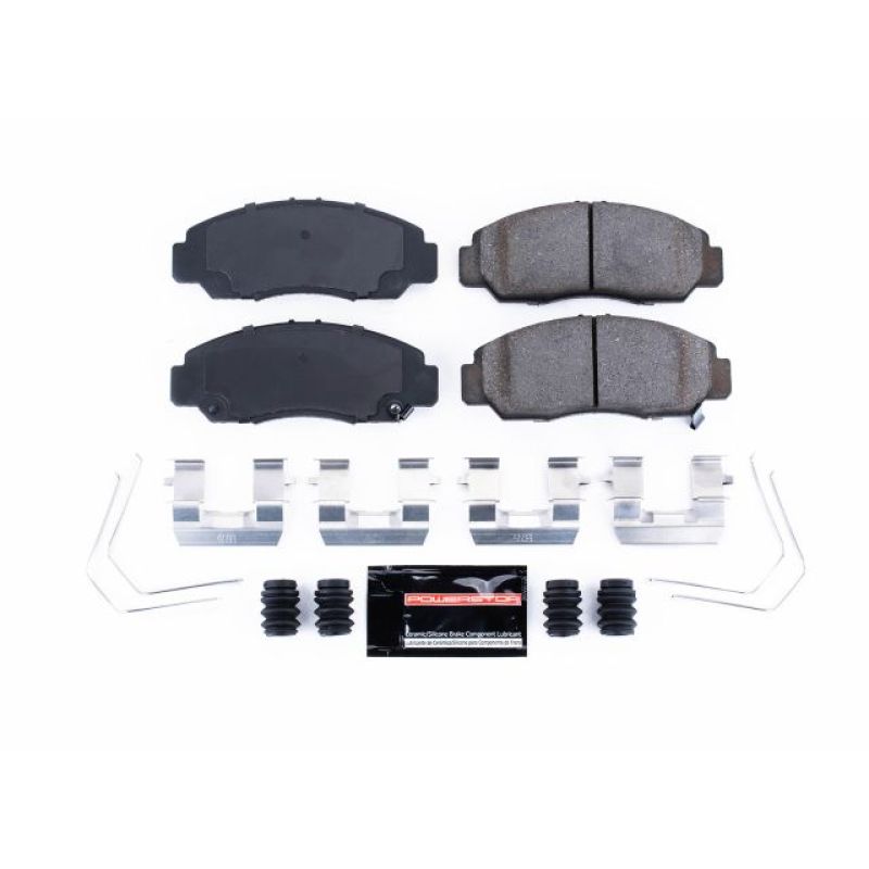Power Stop 06-15 Honda Civic Front Z23 Evolution Sport Brake Pads w/Hardware PowerStop