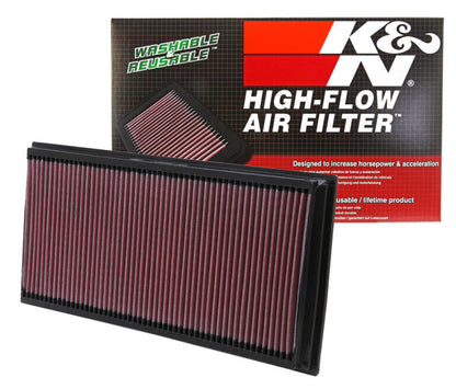 K&N 06-09 L.R. Range Rover / 02-10 VW Touareg / 02-09 Porche Cayenne Drop In Air Filter K&N Engineering