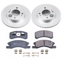 Load image into Gallery viewer, Power Stop 14-15 Mitsubishi Mirage Front Z17 Evolution Geomet Coated Brake Kit