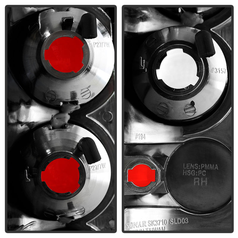 Spyder Chevy Silverado 1500 03-06 (Does Not Fit Stepside)Euro Style Tail Lights Chrm ALT-YD-CS03-C SPYDER