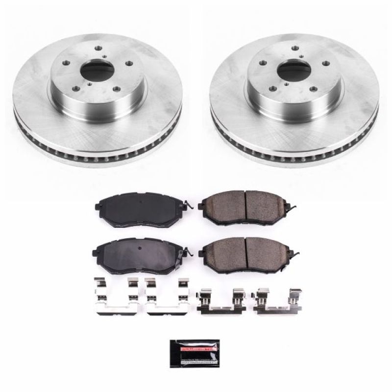 Power Stop 2015 Subaru Legacy Front Autospecialty Brake Kit