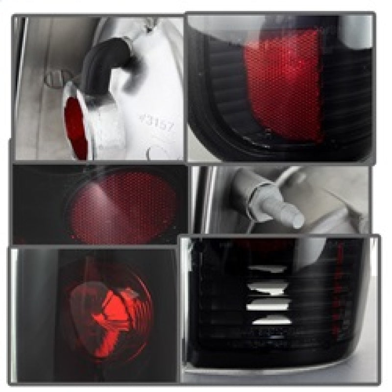 Spyder Ford F150 Styleside 97-03/F250/350/450/550 Euro Style Tail Lights Blk Smke ALT-YD-FF15097-BSM SPYDER