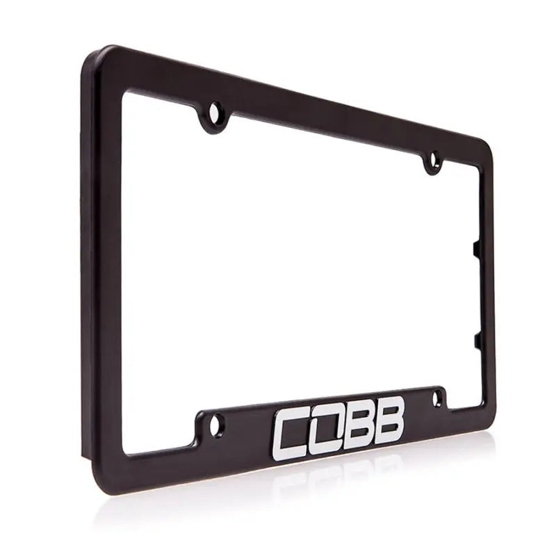 COBB Black License Plate Frame CO-PFRAME-NEW COBB