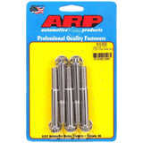 ARP 3/8 in.-16 RH Thread, 3.000 in 12 Point Bolts- Set of 5