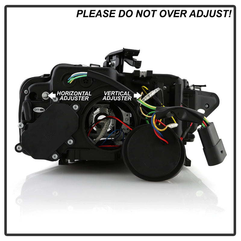 Spyder 13-16 Audi A4/S4 HID Model Only Projector Headlights - Black PRO-YD-AA413HIDSI-BK SPYDER