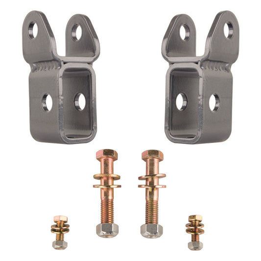 Synergy Front Lower Shock Extension Brackets for Jeep Wrangler JL/JLU - 8815-01