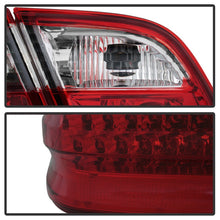 Load image into Gallery viewer, Xtune Mercedes Benz W210 E-Class 96-02 LED Tail Lights Red Clear ALT-CL-MBW210-LED-RC SPYDER