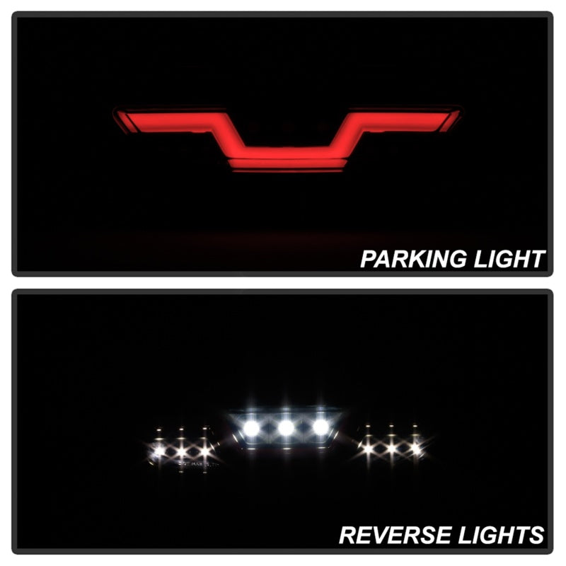 Spyder 15-16 Ford Mustang LED Reverse Lights - Black Smoke (ALT-YD-FM15RED-REV-BSM) SPYDER