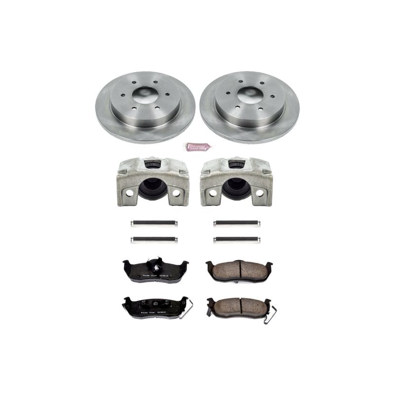 Power Stop 04-10 Infiniti QX56 Rear Autospecialty Brake Kit w/Calipers PowerStop