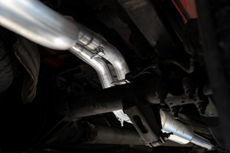 MBRP 2019+ Chevrolet Silverado 1500 / 2019+ GMC Sierra 1500 Alum. 3in Armor Lite Cat-Back Exhaust MBRP