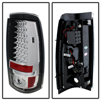 Spyder Chevy Silverado 1500/2500 03-06 (Does Not Fit Stepside)LED Tail Lights Chrm ALT-YD-CS03-LED-C SPYDER