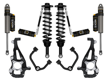 ICON 21-24 Ford F150 4WD 3.5-4.5in Stage 4 Suspension System - Tubular CDCV