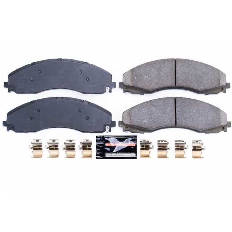 Power Stop 17-19 Ford F-450 Super Duty Rear Z23 Evolution Sport Brake Pads w/Hardware PowerStop
