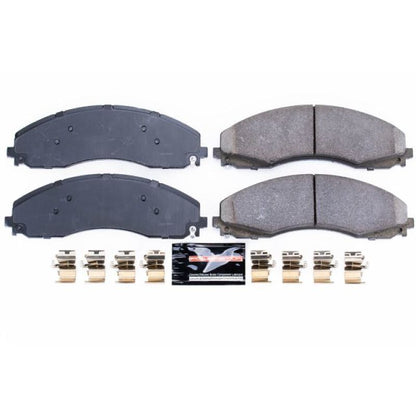 Power Stop 17-19 Ford F-450 Super Duty Rear Z23 Evolution Sport Brake Pads w/Hardware PowerStop