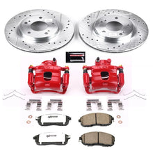 Load image into Gallery viewer, Power Stop 1999 Nissan Maxima Front Z26 Street Warrior Brake Kit w/Calipers