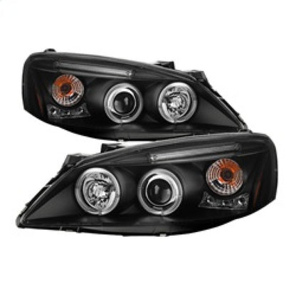 Spyder Pontiac G6 2/4DR 05-08 Projector Headlights LED Halo LED Blk PRO-YD-PG605-HL-BK SPYDER
