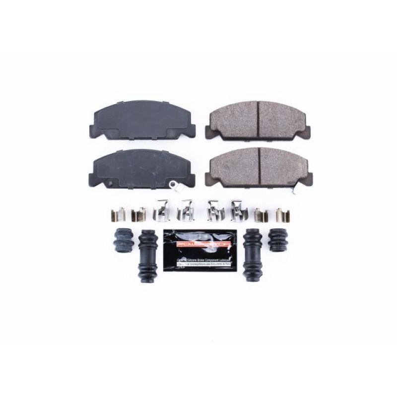 Power Stop 90-00 Honda Civic Front Z23 Evolution Sport Brake Pads w/Hardware PowerStop