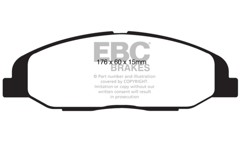 EBC Ultimax2 Front Brake Pads - UD1332 EBC