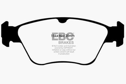 EBC Ultimax2 Front Brake Pads - UD710 EBC