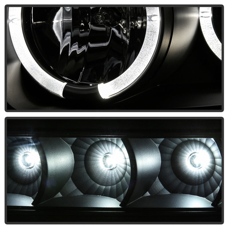 Spyder Signature Ford F250/350/450 Super Duty 08-10 Projector Headlights (PRO-YD-FS08-HL-BKV2) SPYDER