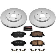 Load image into Gallery viewer, Power Stop 2002 Toyota Camry Front Z17 Evolution Geomet Coated Brake Kit